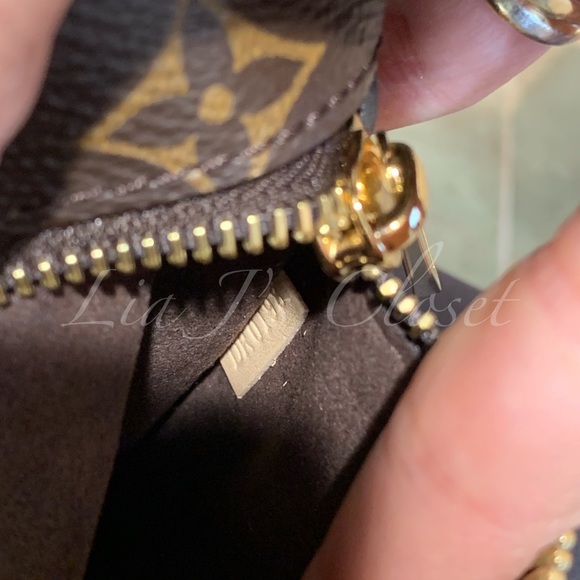 2018 Rare Louis Vuitton Monogram PM Pochette Métis - Picture 8 of 8